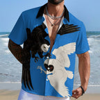 Vintage Ukiyo-e Owls Hawaiian Shirt