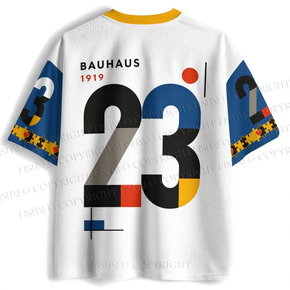Bauhaus Elephant Printed Jersey Shirts