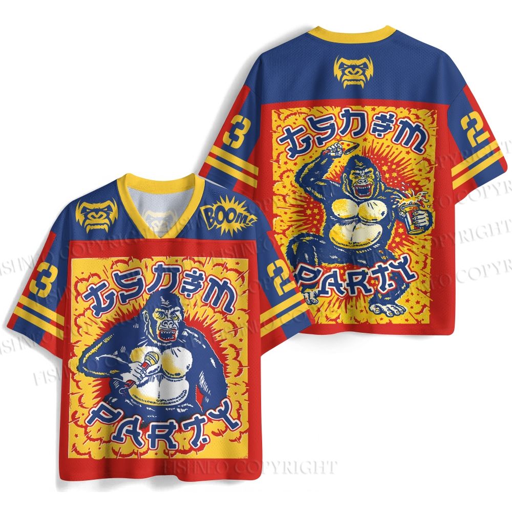 Gorilla Party Jersey Shirts