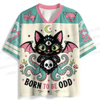 Born To Be ODD Octopus Cat Jersey Shirts