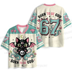 Born To Be ODD Octopus Cat Jersey Shirts