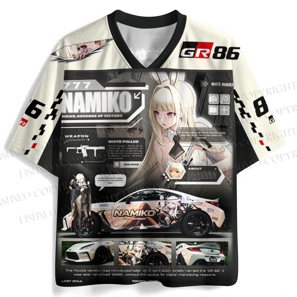 Namiko And Toyota GR86 Jersey Shirts