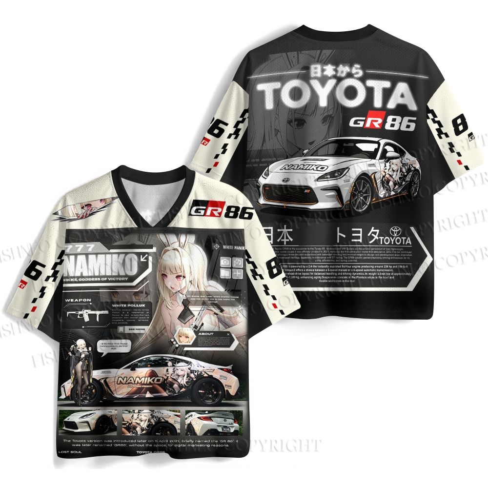 Namiko And Toyota GR86 Jersey Shirts