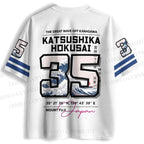 The Great Wave Off Kanagawa Jersey Shirts