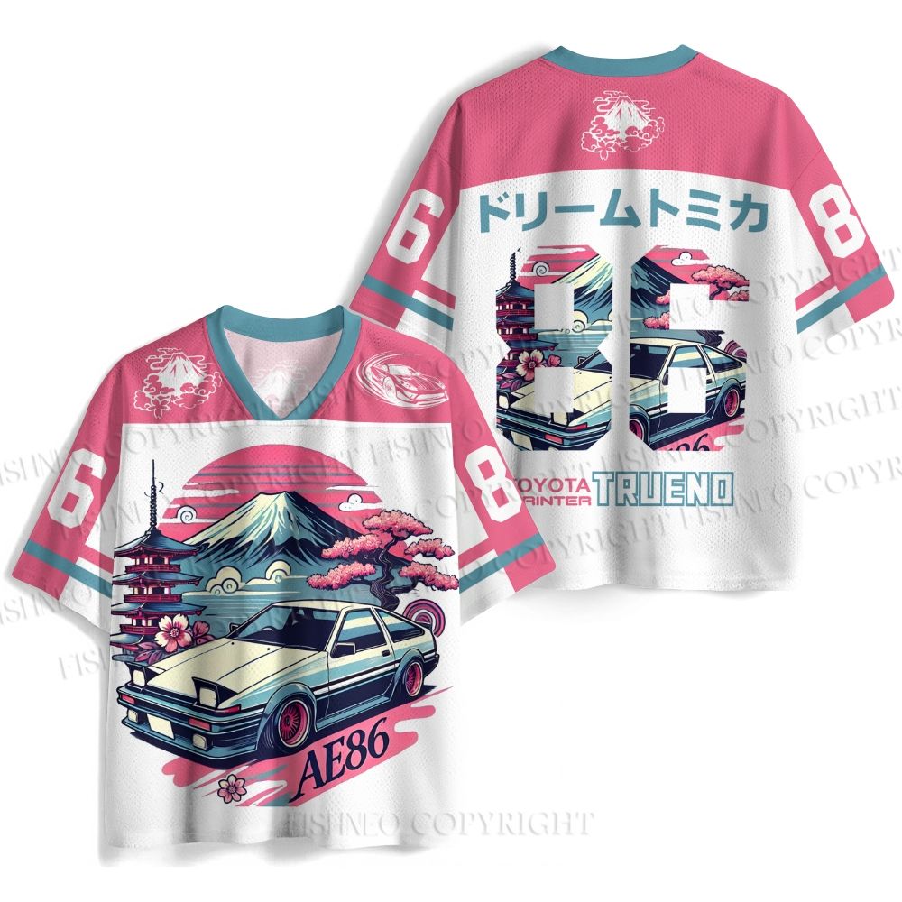 Japanese AE86 Mount Fuji Jersey Shirts