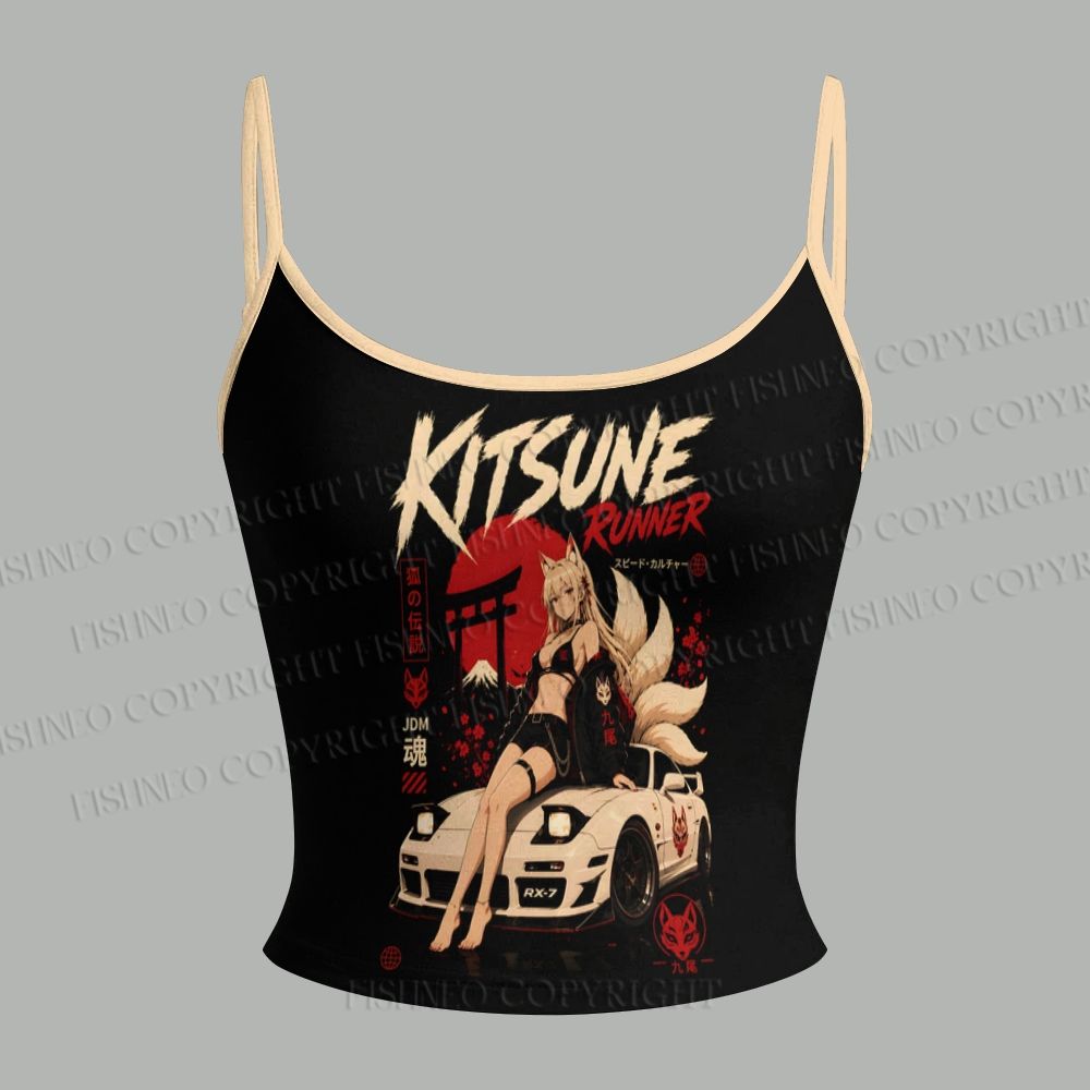 Kitsune Runner JDM Top & Elasticated Trousers Two-Piece Set