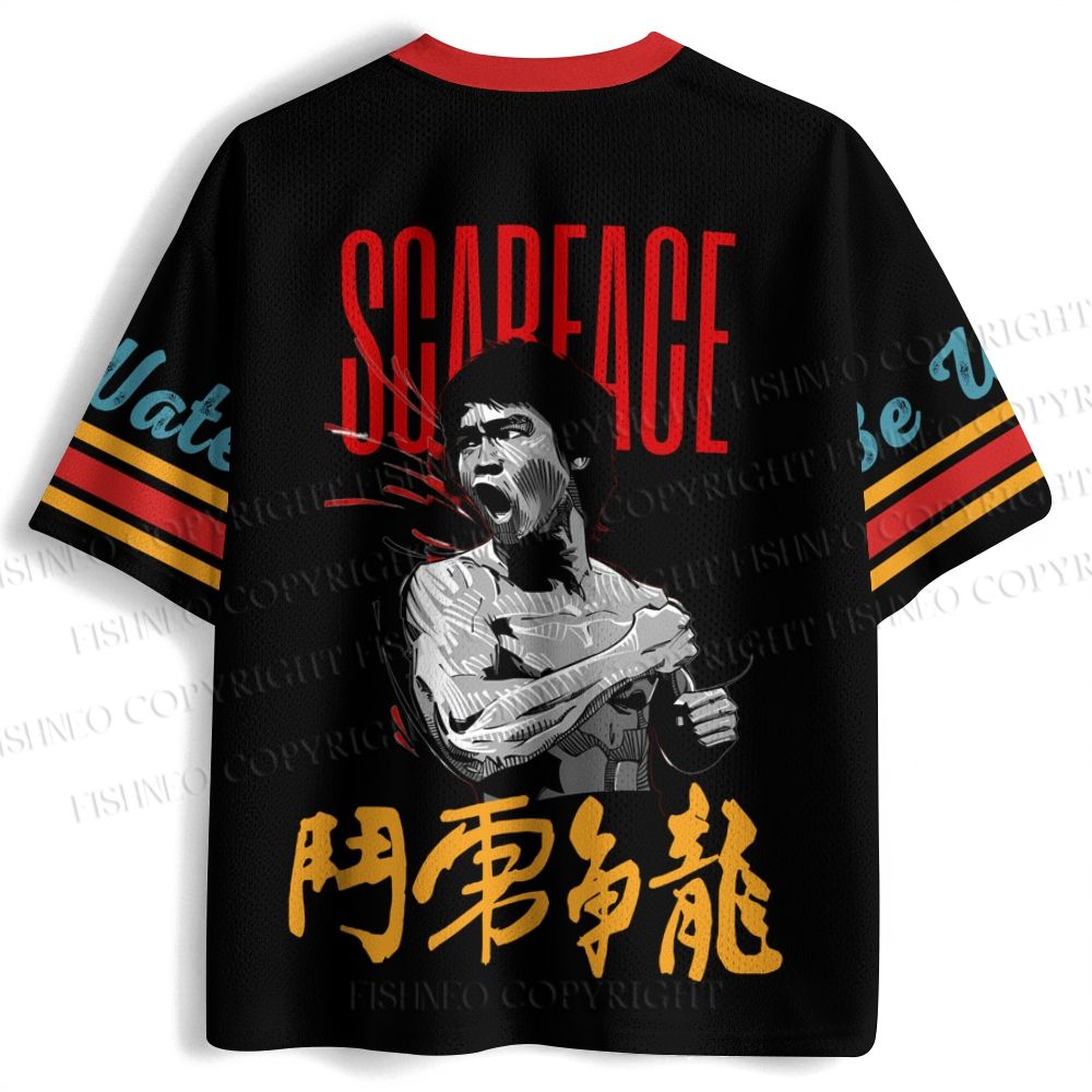 Bruce Lee Be Water Jersey Shirts