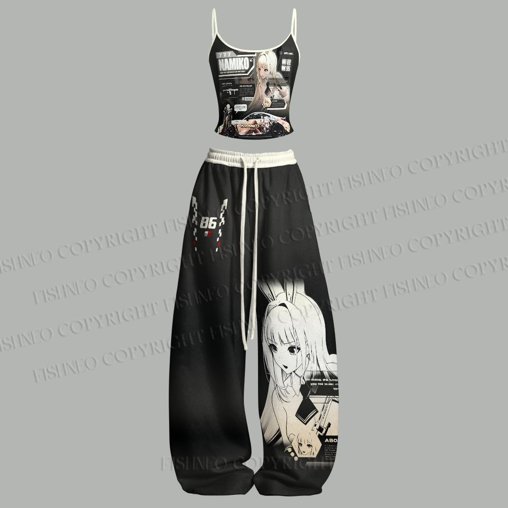 Namiko And Toyota GR86 Top & Elasticated Trousers Two-Piece Set