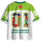 Yayoi Kusama Exhibition Guide Jersey Shirts