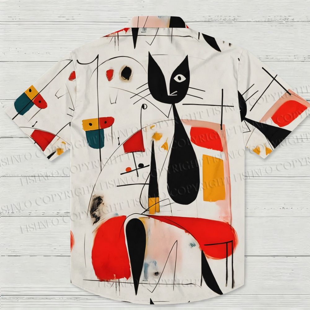 Joan Miró Abstract Art Hawaiian Shirt