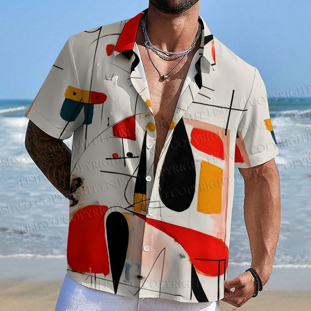 Joan Miró Abstract Art Hawaiian Shirt
