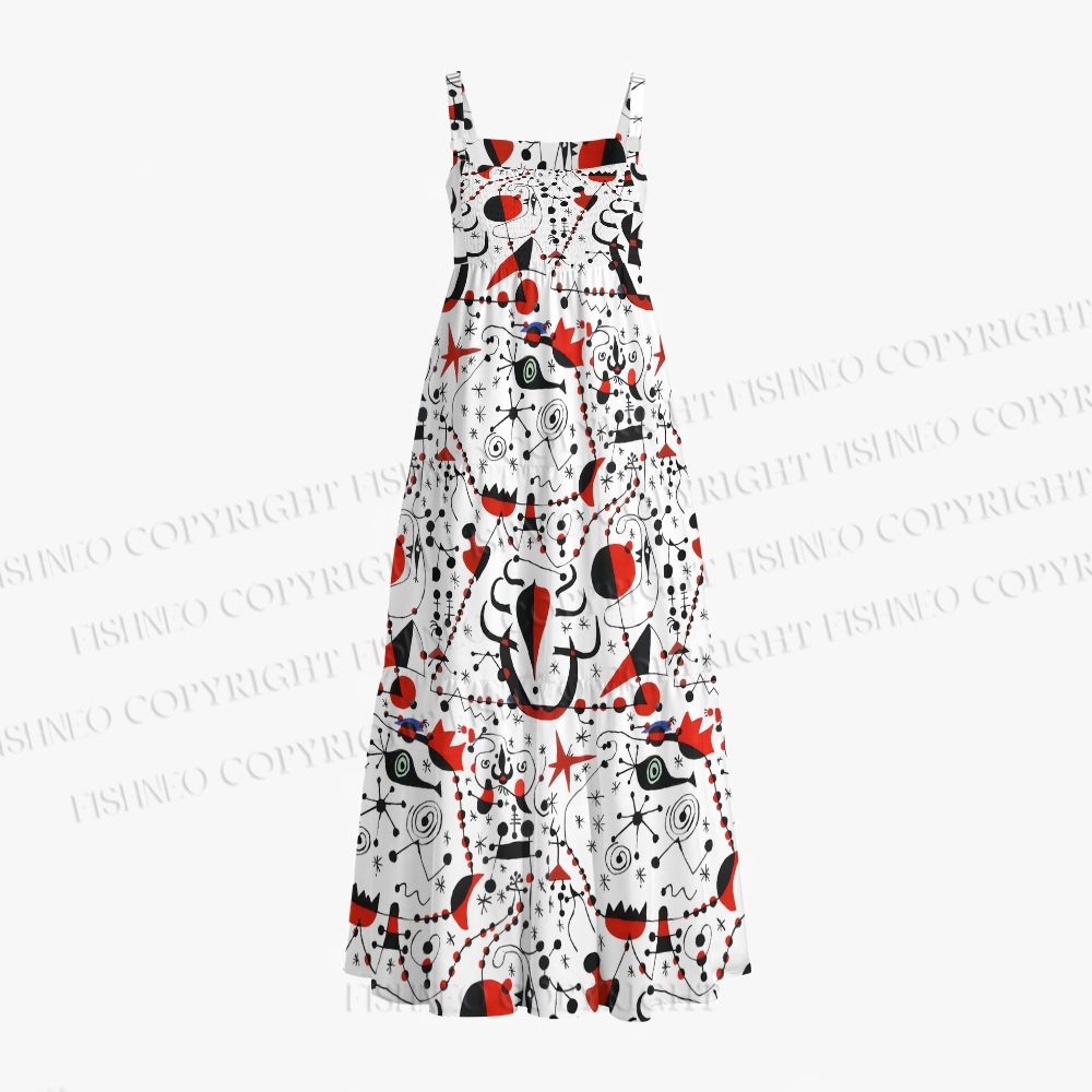 Joan Miró Abstract Art Maxi Dresses