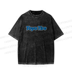 Unisex Japanese Car Printed Washed Tee