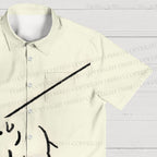 Dog on a Leash Hawaiian Shirt