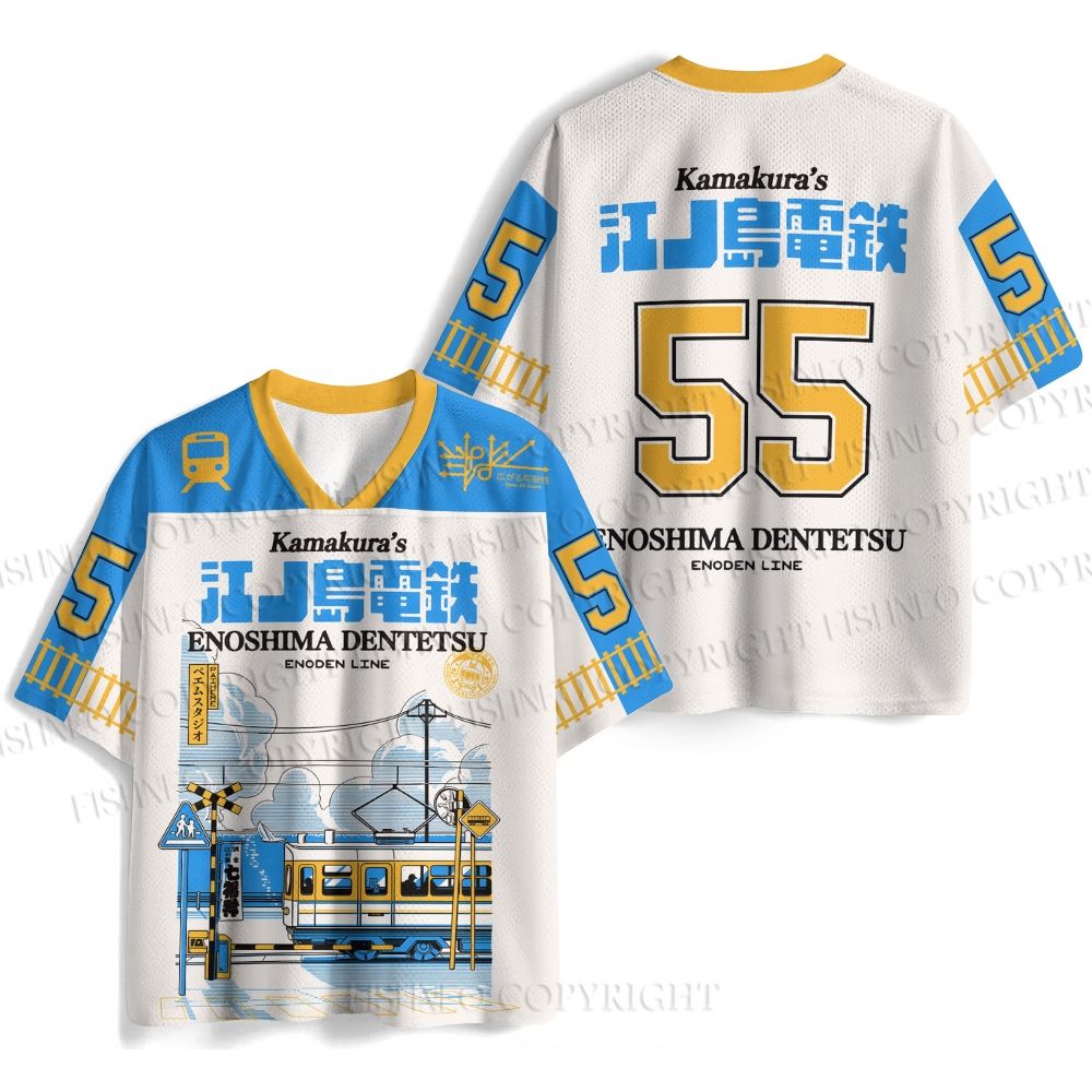Kamakura Enoden Line Jersey Shirts
