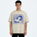 Perfect Blue Washed T-Shirt
