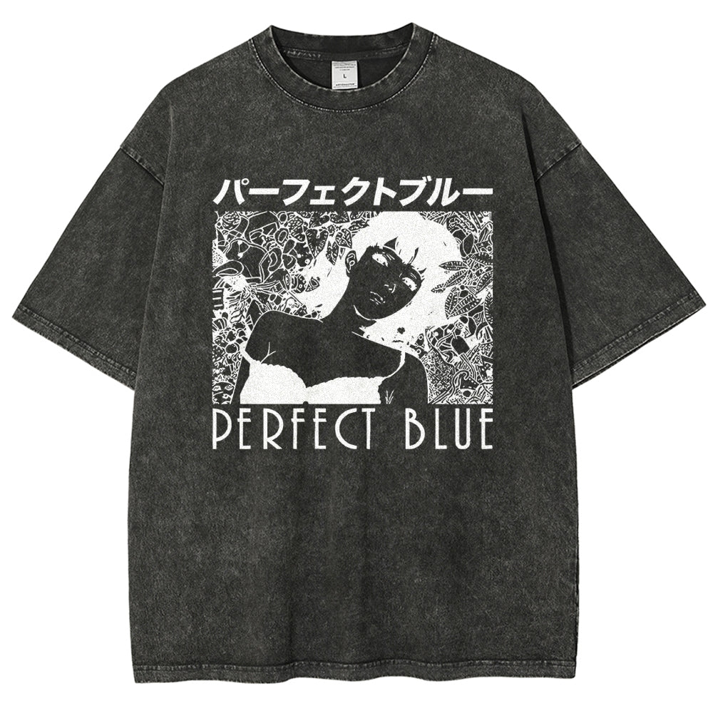 Perfect Blue Washed T-Shirt