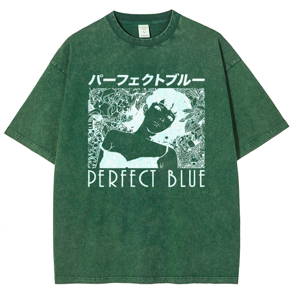 Perfect Blue Washed T-Shirt