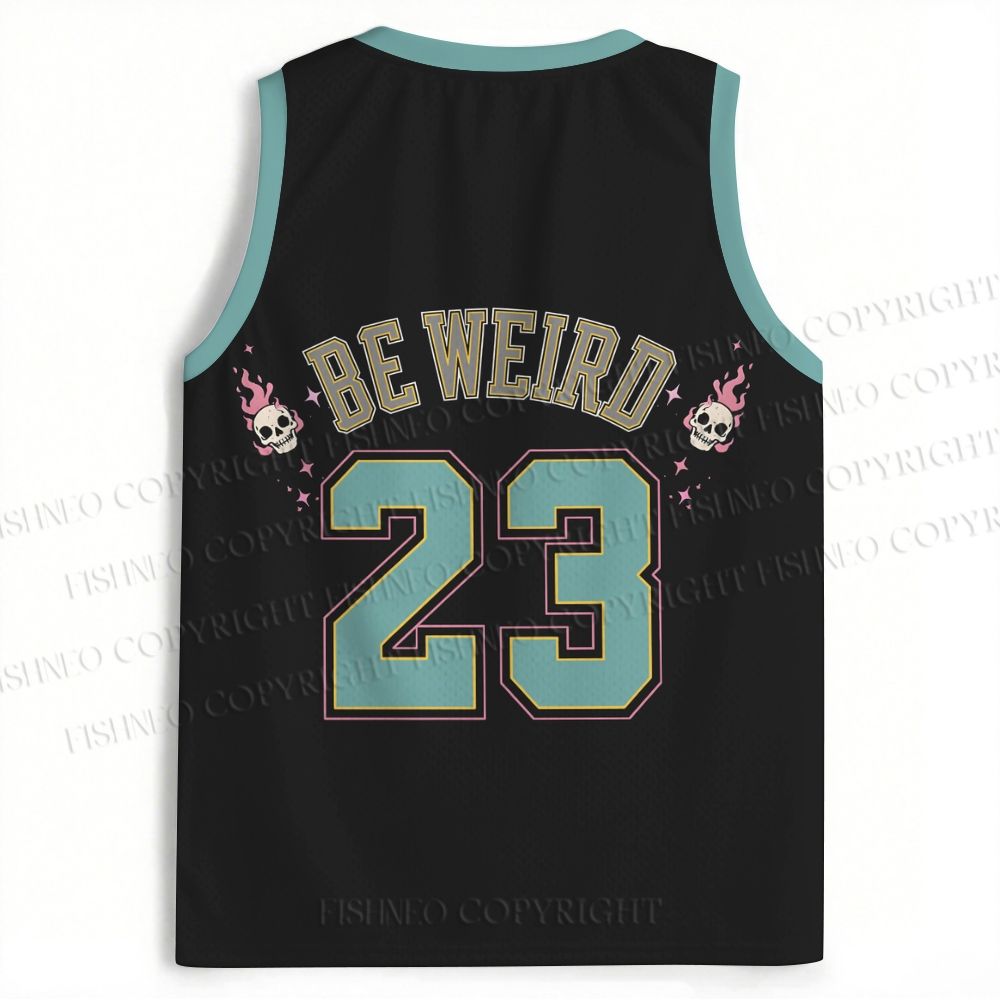 Be Weird It's Cool Octopus Cat Jersey Tank