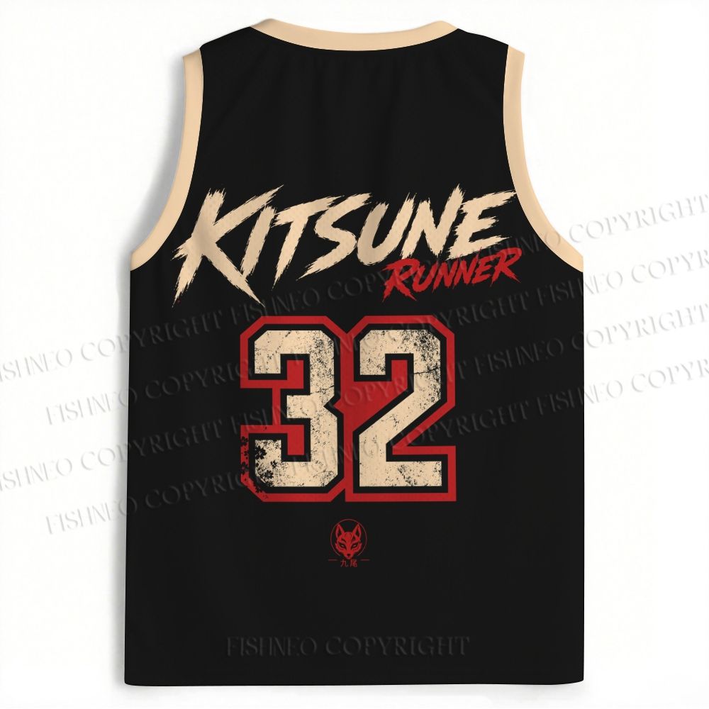 Kitsune Runner JDM Jersey Tank