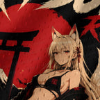 Kitsune Runner JDM Jersey Tank