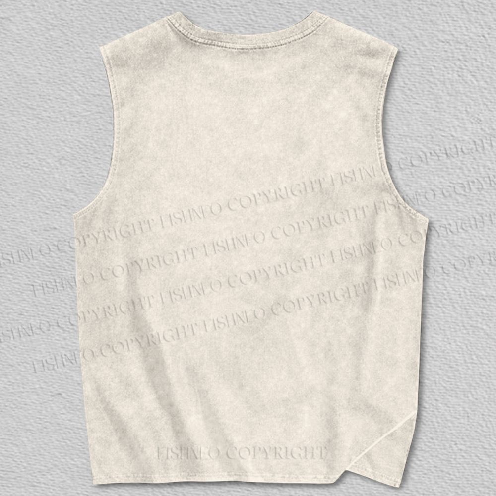 Unisex Funny Chihuahua Printed Tank Top