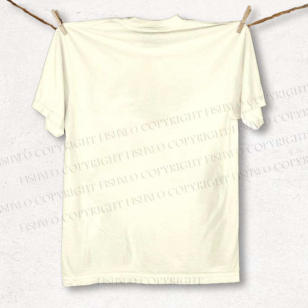Unisex Dog on a Leash Printed Classic T-shirt