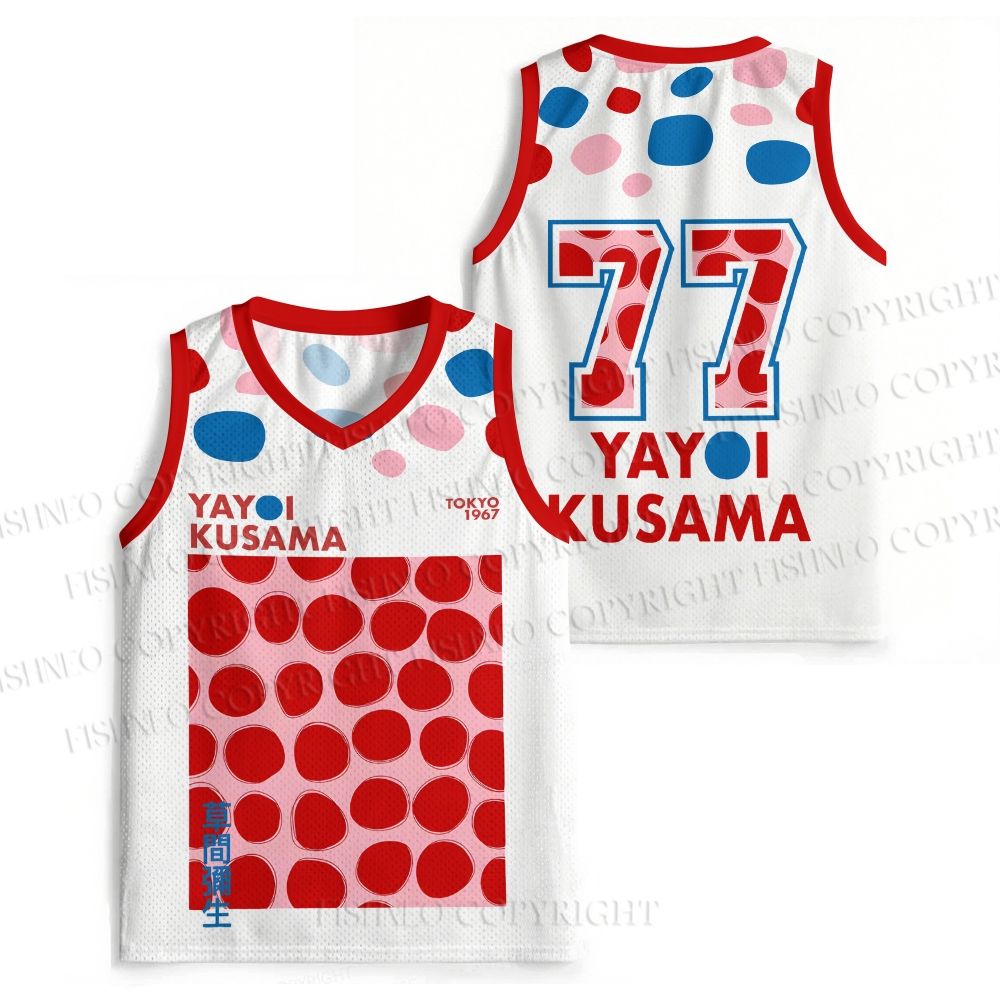 Yayoi Kusama Red Dots Jersey Tank