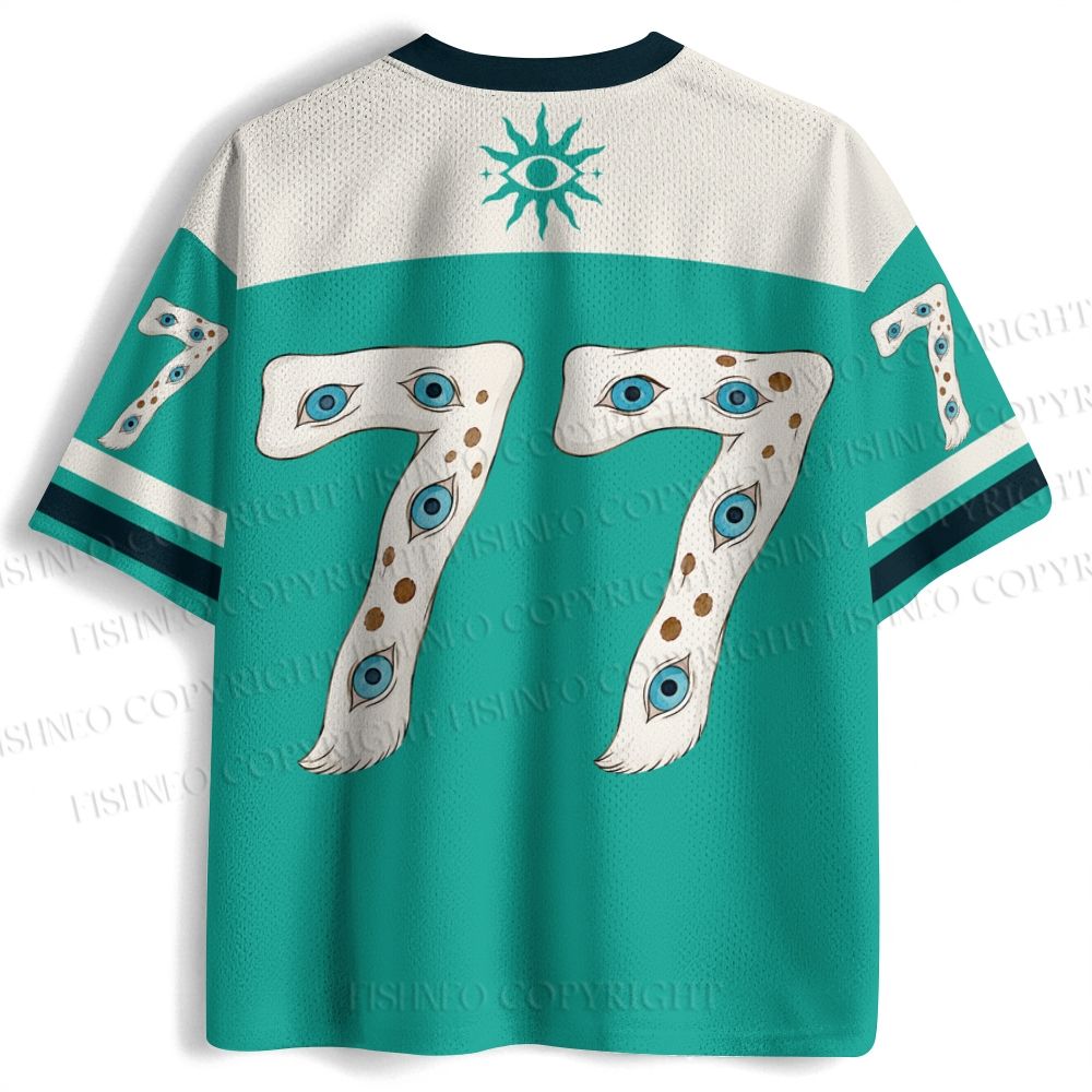White Panther With Eyes Jersey Shirts