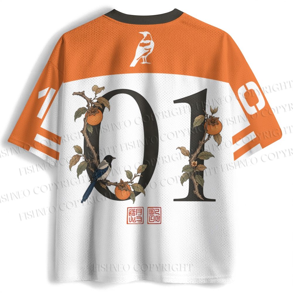 Vintage Bird with Persimmon Jersey Shirts