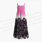 Pink Sunset City Maxi Dresses