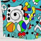 Joan Miro Funny Cats Graffiti Hawaiian Shirt