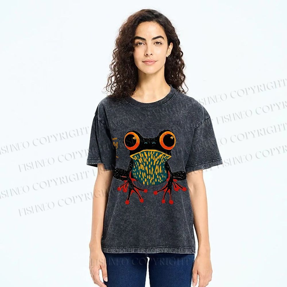 Unisex One Moment Once In A Lifetime Calm Printed Washed Tee