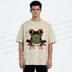 Unisex One Moment Once In A Lifetime Calm Printed Washed Tee