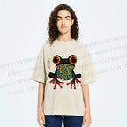 Unisex One Moment Once In A Lifetime Calm Printed Washed Tee