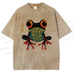 Unisex One Moment Once In A Lifetime Calm Printed Washed Tee