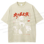 Unisex Osaka JDM Girl Printed Washed Tee