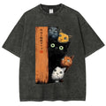 Five Cats Are Watching You Vintage Washed T-shirt