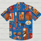 Mythological Jigsaw Puzzle Hawaiian Shirt