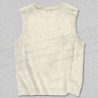 Unisex Black Cat Playing the Guitar Printed Tank Top