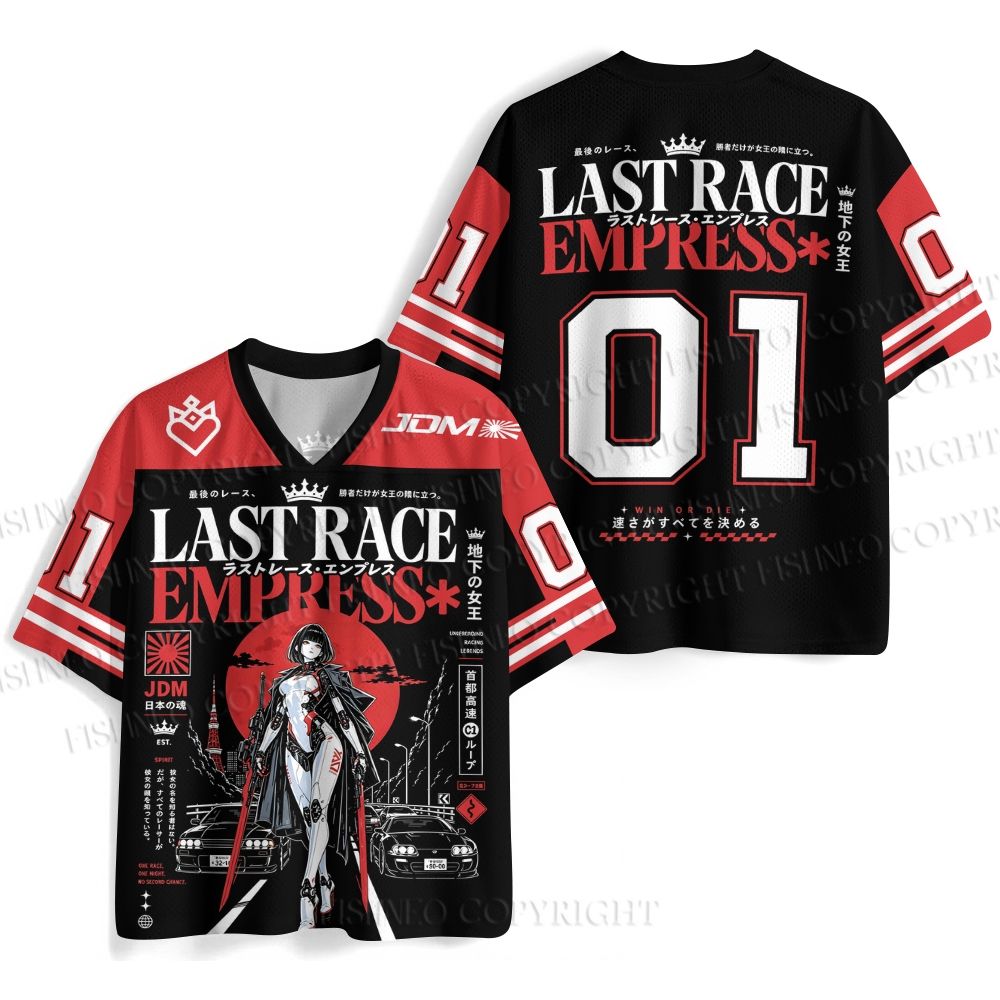 Last Race Empress Jersey Shirts