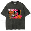 Unisex Vintage Afro Photographer Printed Washed Tee