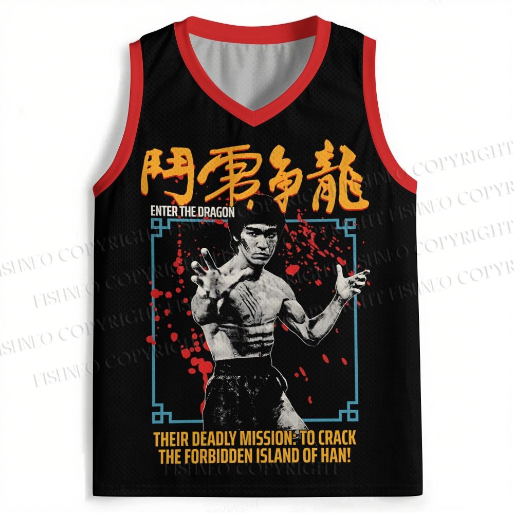 Bruce Lee Be Water Jersey Tank
