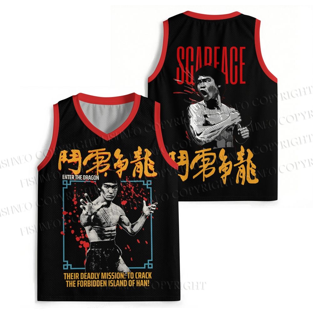 Bruce Lee Be Water Jersey Tank