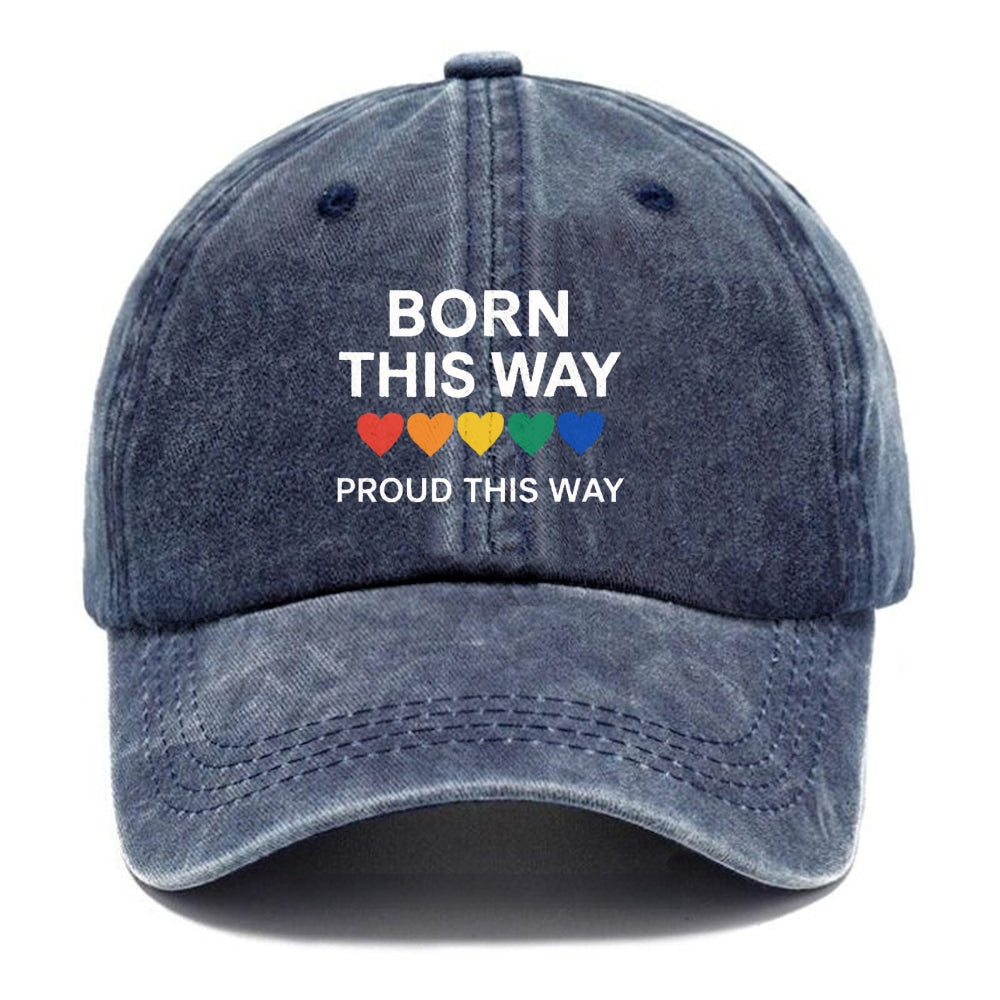 LGBTQ Pride Inspirational Washed Cap