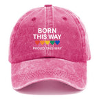 LGBTQ Pride Inspirational Washed Cap