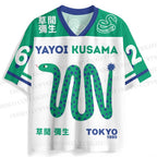Yayoi Kusama Snake Jersey Shirts