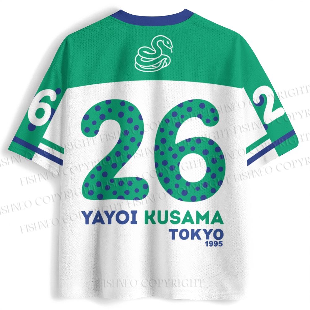 Yayoi Kusama Snake Jersey Shirts