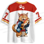 Japanese Karate Cat Jersey Shirts