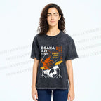Unisex Osaka Jazz Fest Printed Washed Tee